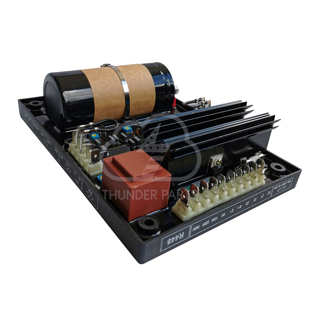40-150V AC R448 AVR Generator Automatic Voltage Regulator Genset Exact Generic Replacement for 5000/6000/7000 Series Automatic Voltage Regulator 